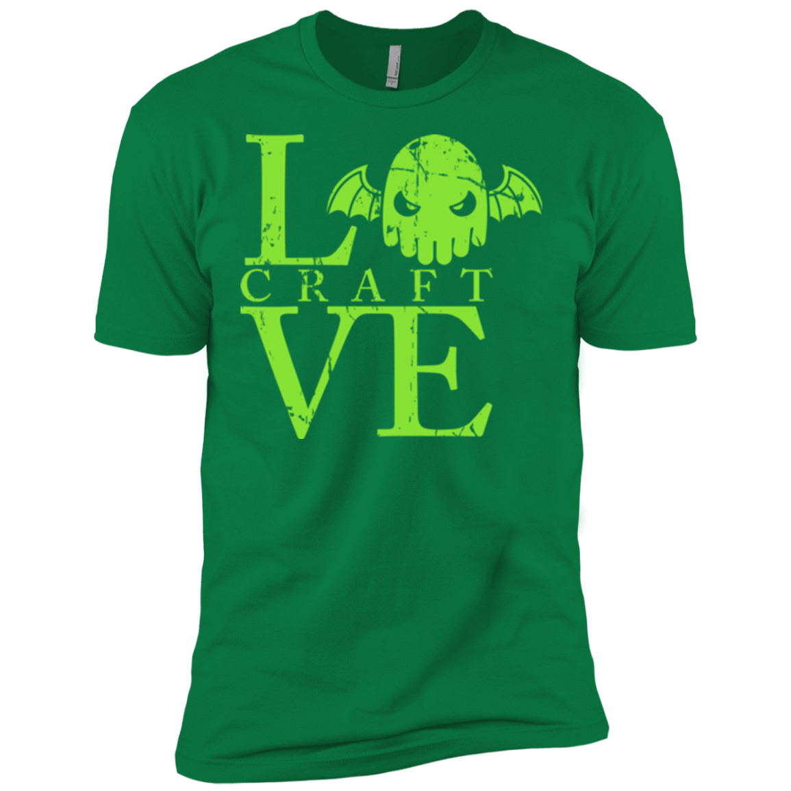 T-Shirts Kelly Green / X-Small Love craft Men's Premium T-Shirt