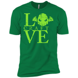 T-Shirts Kelly Green / X-Small Love craft Men's Premium T-Shirt