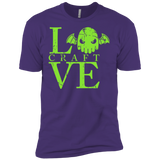T-Shirts Purple / X-Small Love craft Men's Premium T-Shirt