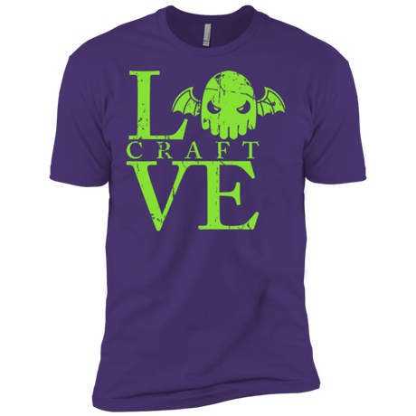 T-Shirts Purple / X-Small Love craft Men's Premium T-Shirt