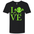 T-Shirts Black / X-Small Love craft Men's Premium V-Neck