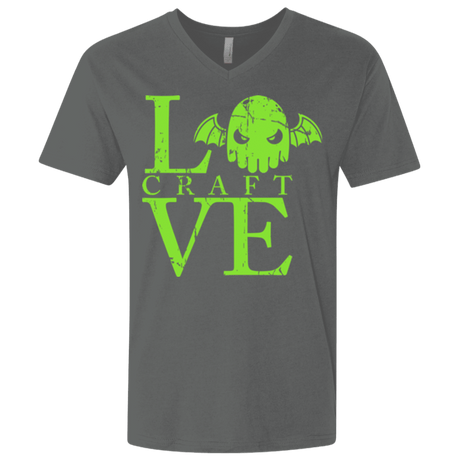 T-Shirts Heavy Metal / X-Small Love craft Men's Premium V-Neck
