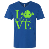 T-Shirts Royal / X-Small Love craft Men's Premium V-Neck