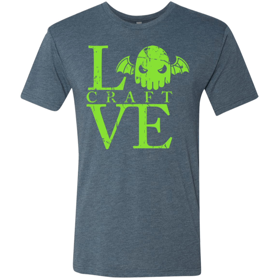 T-Shirts Indigo / Small Love craft Men's Triblend T-Shirt
