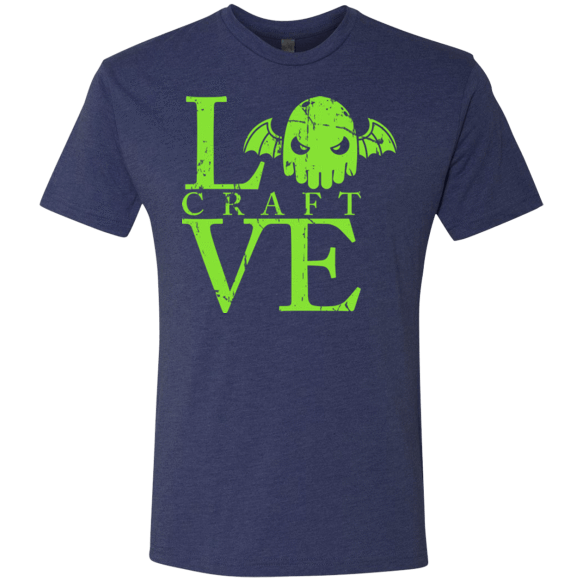 T-Shirts Vintage Navy / Small Love craft Men's Triblend T-Shirt
