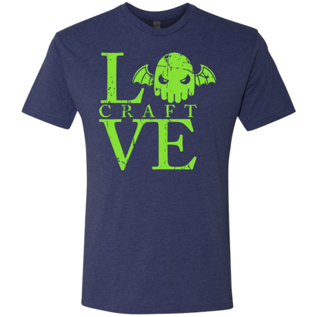 T-Shirts Vintage Navy / Small Love craft Men's Triblend T-Shirt