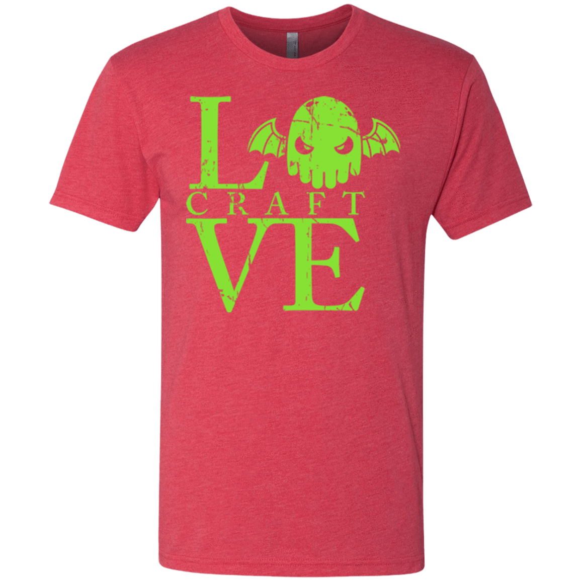 T-Shirts Vintage Red / Small Love craft Men's Triblend T-Shirt