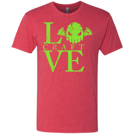 T-Shirts Vintage Red / Small Love craft Men's Triblend T-Shirt