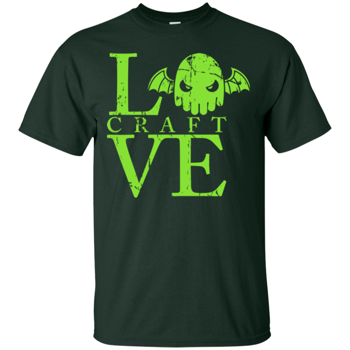 T-Shirts Forest Green / Small Love craft T-Shirt
