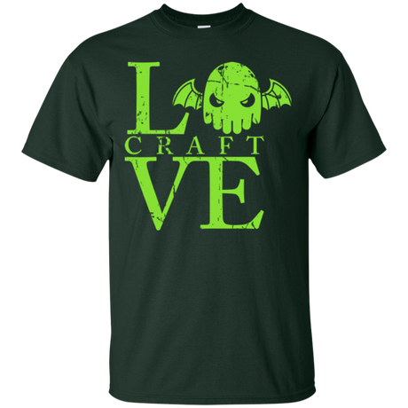T-Shirts Forest Green / Small Love craft T-Shirt