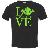 T-Shirts Black / 2T Love craft Toddler Premium T-Shirt