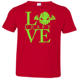 T-Shirts Red / 2T Love craft Toddler Premium T-Shirt