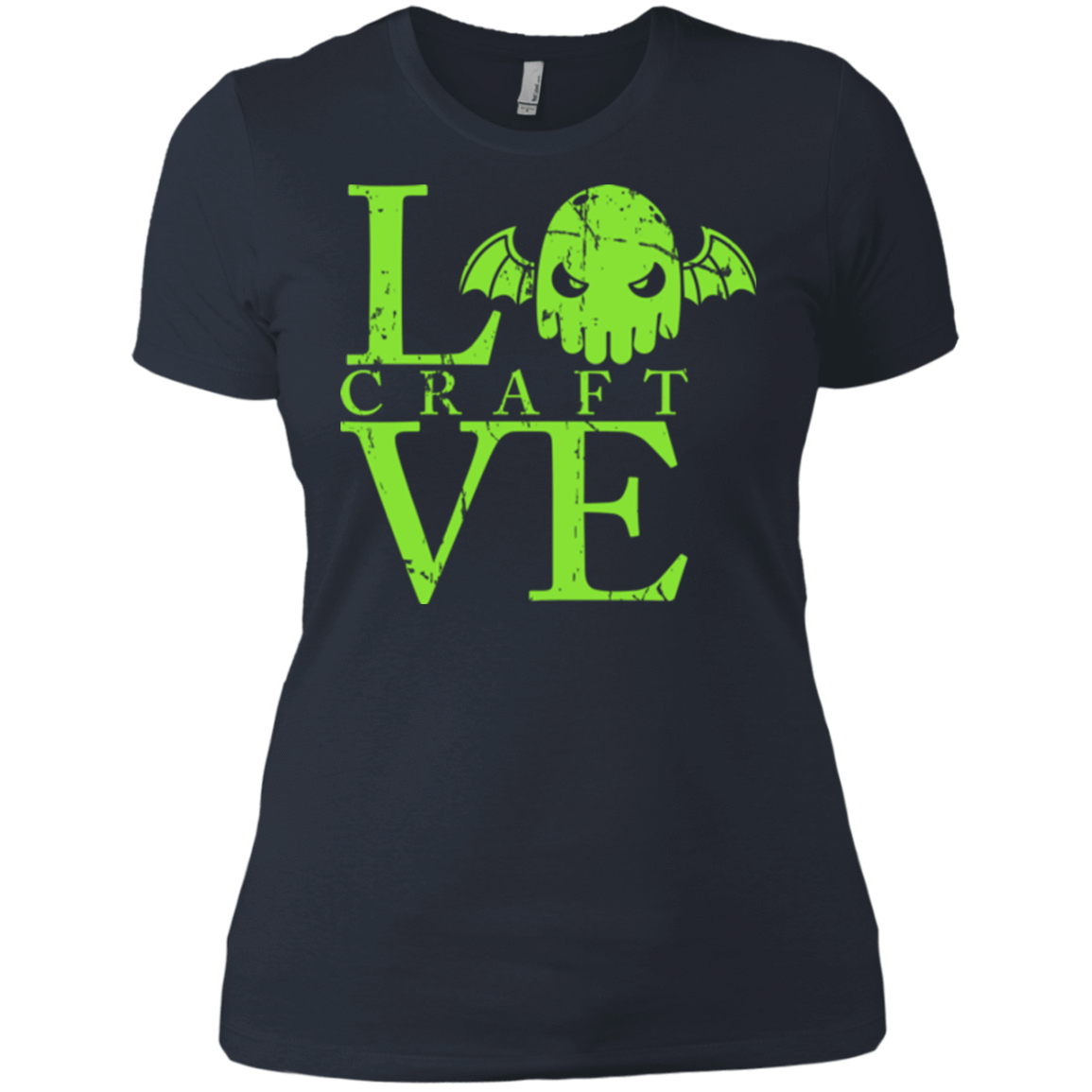 T-Shirts Indigo / X-Small Love craft Women's Premium T-Shirt