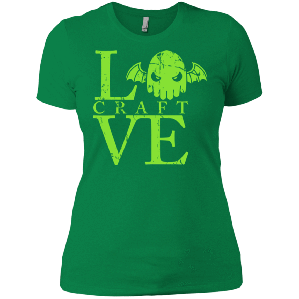 T-Shirts Kelly Green / X-Small Love craft Women's Premium T-Shirt