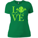 T-Shirts Kelly Green / X-Small Love craft Women's Premium T-Shirt
