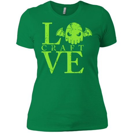 T-Shirts Kelly Green / X-Small Love craft Women's Premium T-Shirt