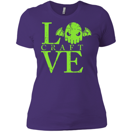 T-Shirts Purple / X-Small Love craft Women's Premium T-Shirt