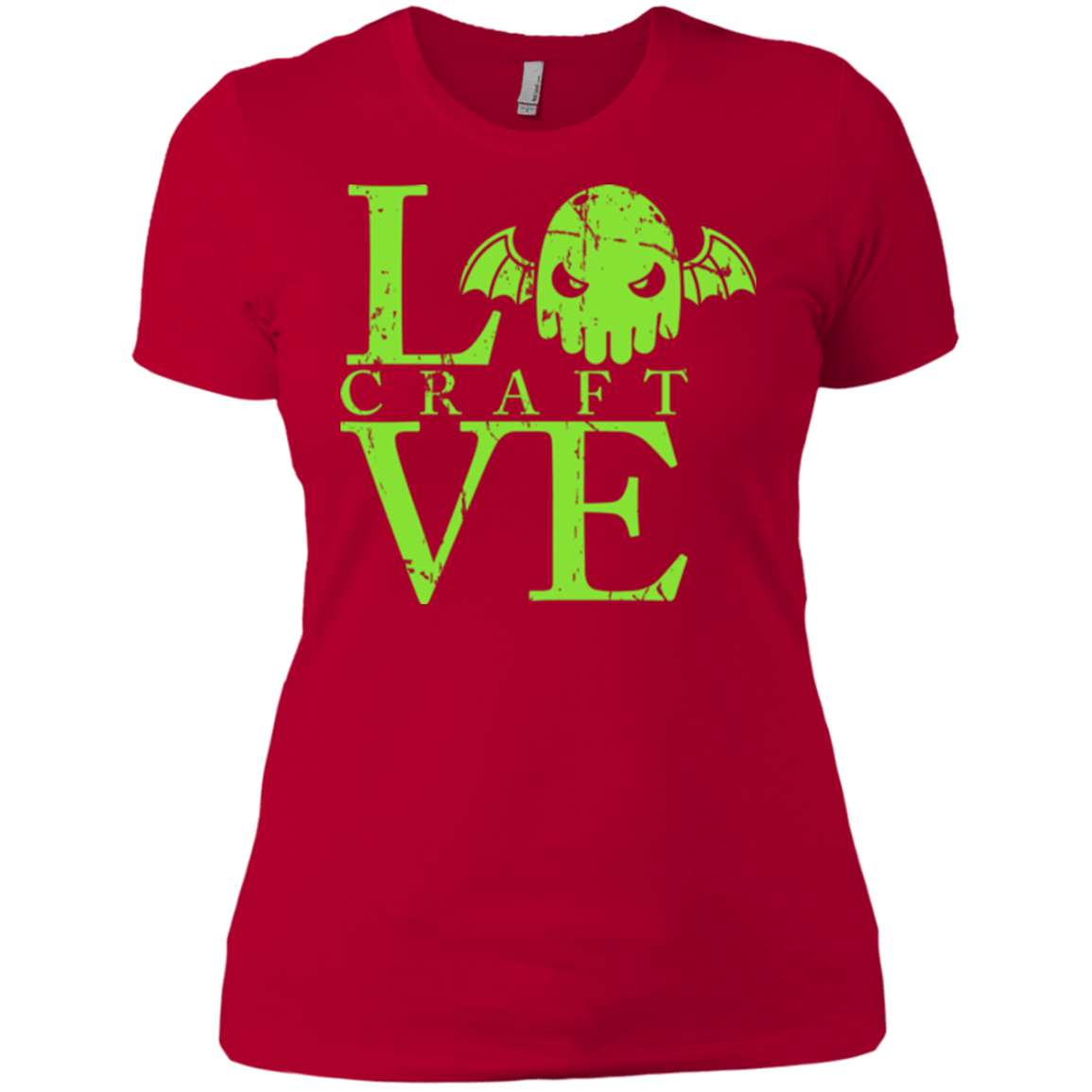 T-Shirts Red / X-Small Love craft Women's Premium T-Shirt