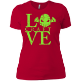 T-Shirts Red / X-Small Love craft Women's Premium T-Shirt