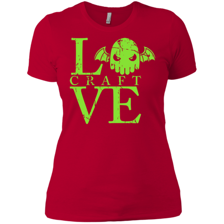 T-Shirts Red / X-Small Love craft Women's Premium T-Shirt