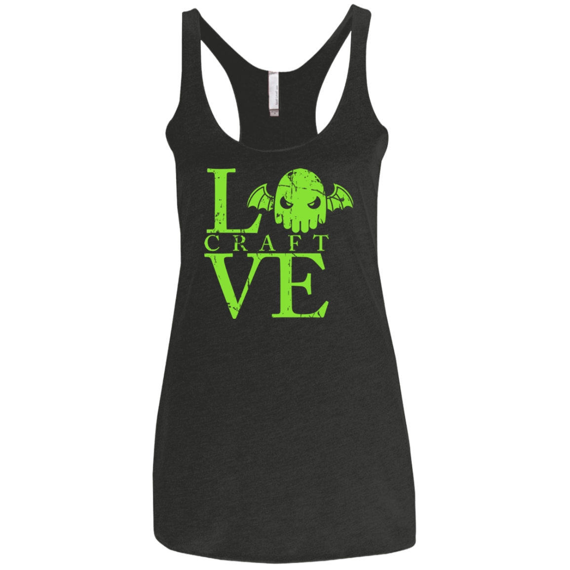 Love craft Women's Triblend Racerback Tank