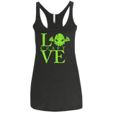 Love craft Women's Triblend Racerback Tank
