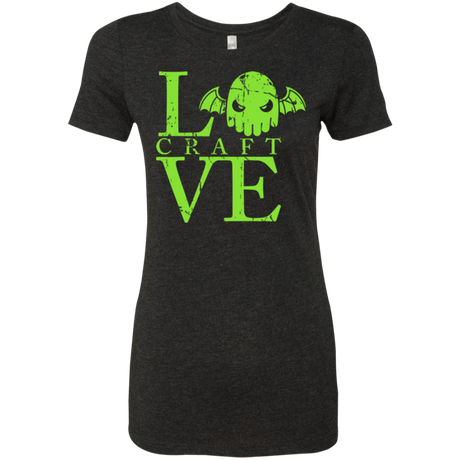 T-Shirts Vintage Black / Small Love craft Women's Triblend T-Shirt