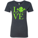 T-Shirts Vintage Navy / Small Love craft Women's Triblend T-Shirt
