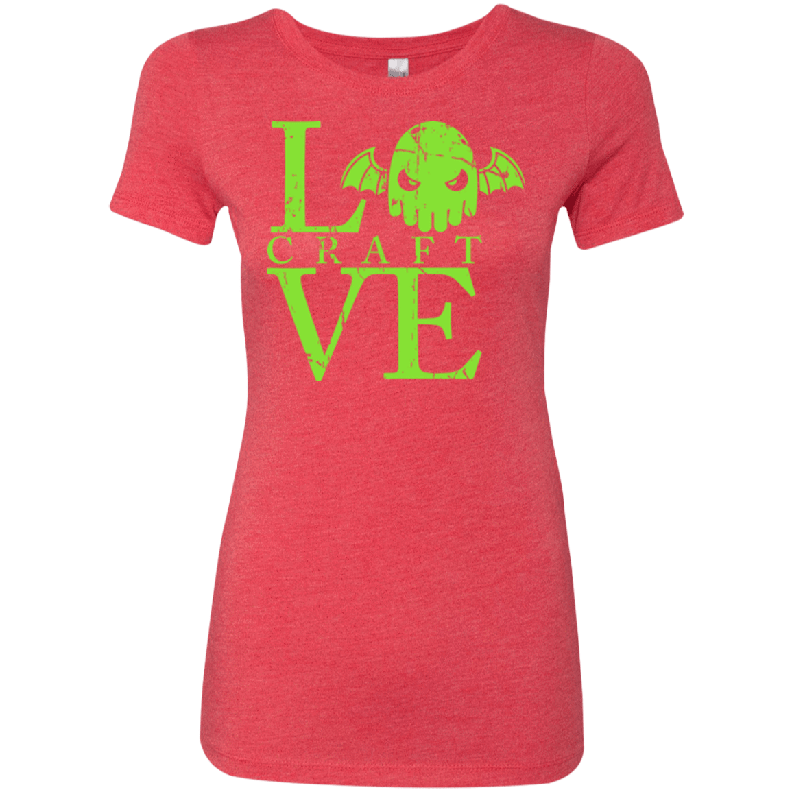T-Shirts Vintage Red / Small Love craft Women's Triblend T-Shirt