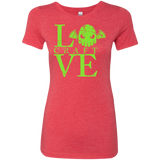 T-Shirts Vintage Red / Small Love craft Women's Triblend T-Shirt