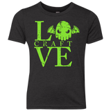 T-Shirts Vintage Black / YXS Love craft Youth Triblend T-Shirt