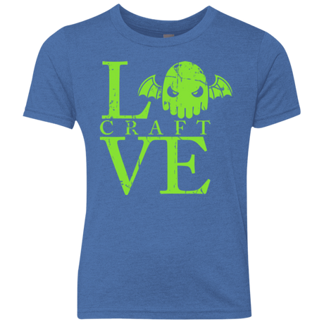 T-Shirts Vintage Royal / YXS Love craft Youth Triblend T-Shirt