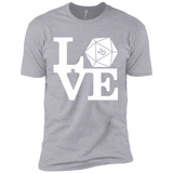 T-Shirts Heather Grey / YXS Love D20 Boys Premium T-Shirt