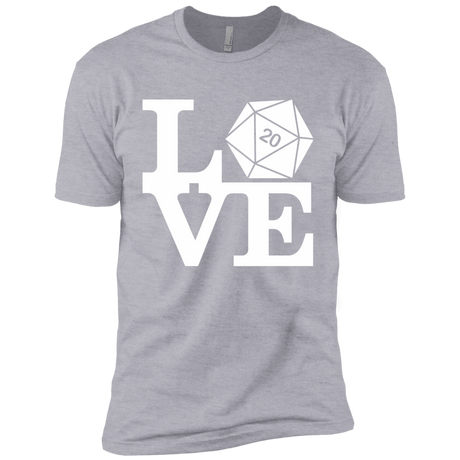 T-Shirts Heather Grey / YXS Love D20 Boys Premium T-Shirt