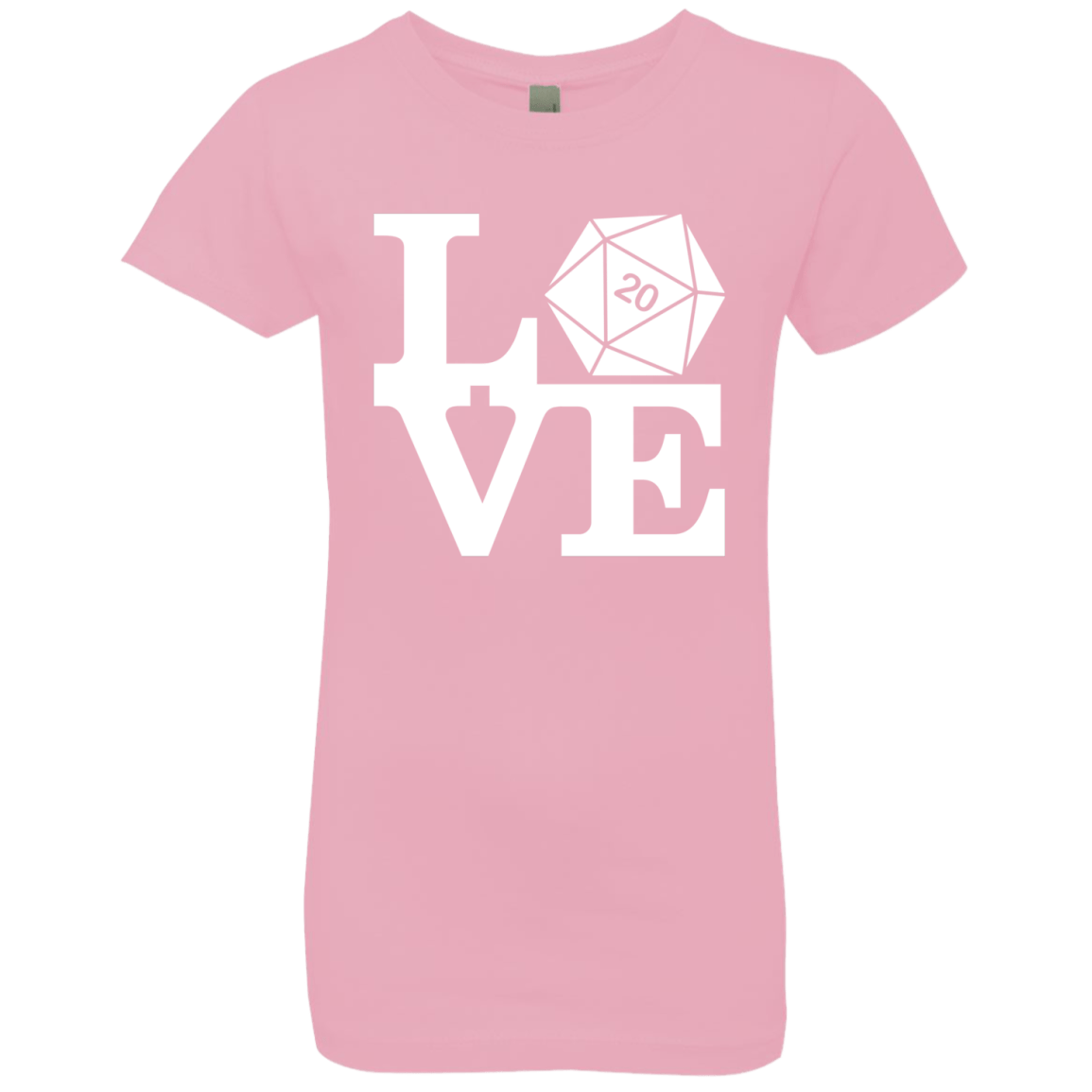 T-Shirts Light Pink / YXS Love D20 Girls Premium T-Shirt