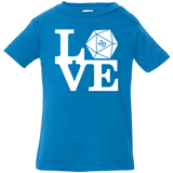 T-Shirts Cobalt / 6 Months Love D20 Infant Premium T-Shirt