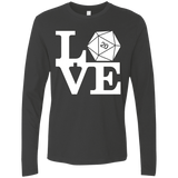 T-Shirts Heavy Metal / Small Love D20 Men's Premium Long Sleeve