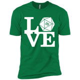 T-Shirts Kelly Green / X-Small Love D20 Men's Premium T-Shirt