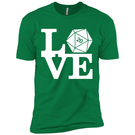 T-Shirts Kelly Green / X-Small Love D20 Men's Premium T-Shirt