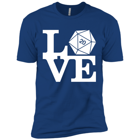 T-Shirts Royal / X-Small Love D20 Men's Premium T-Shirt