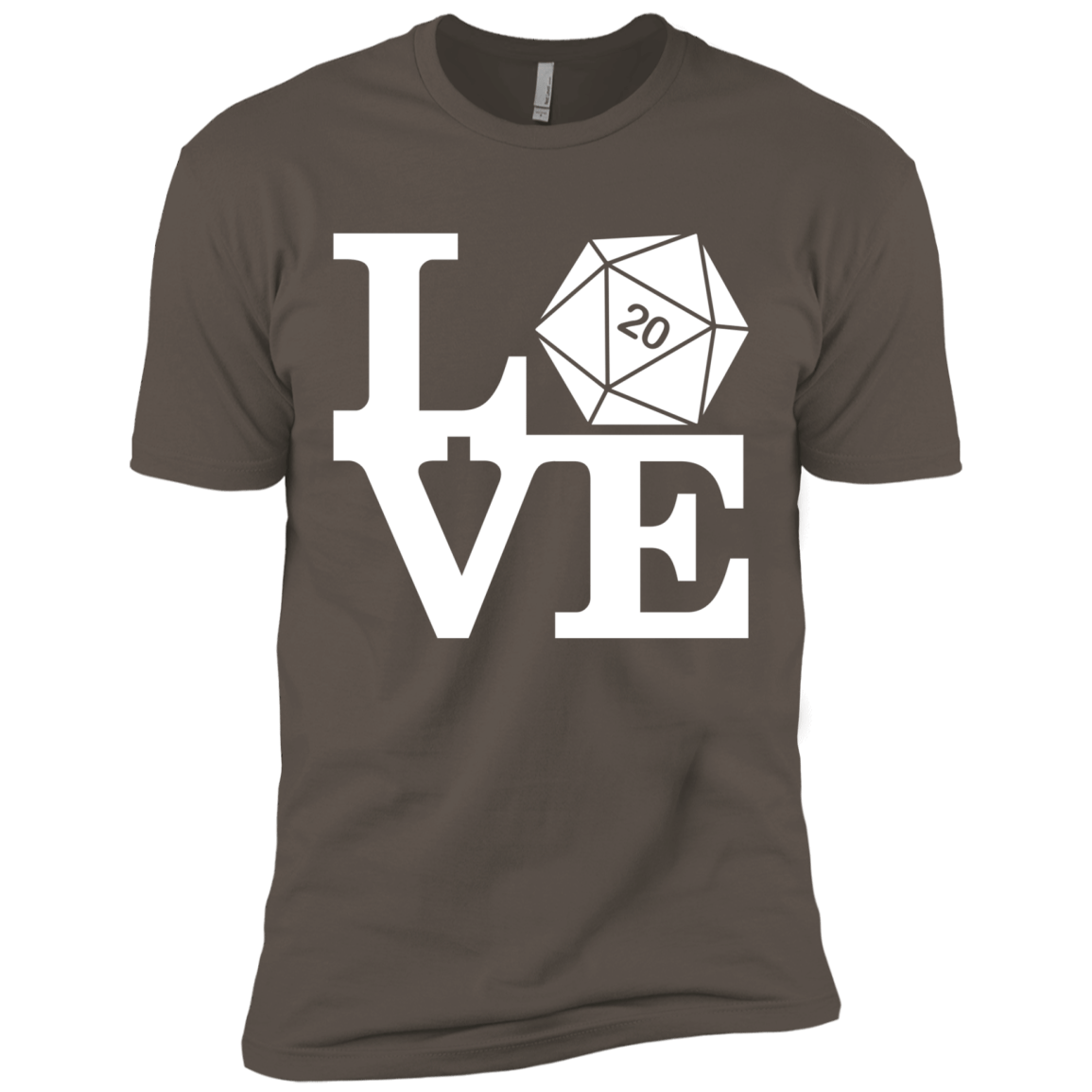 T-Shirts Warm Grey / X-Small Love D20 Men's Premium T-Shirt