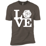 T-Shirts Warm Grey / X-Small Love D20 Men's Premium T-Shirt