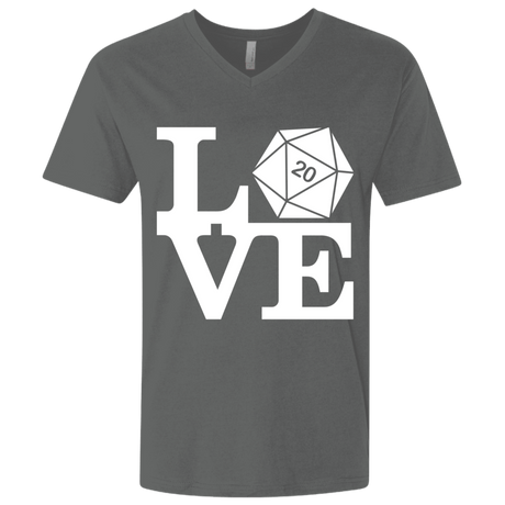 T-Shirts Heavy Metal / X-Small Love D20 Men's Premium V-Neck