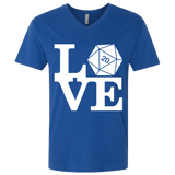 T-Shirts Royal / X-Small Love D20 Men's Premium V-Neck