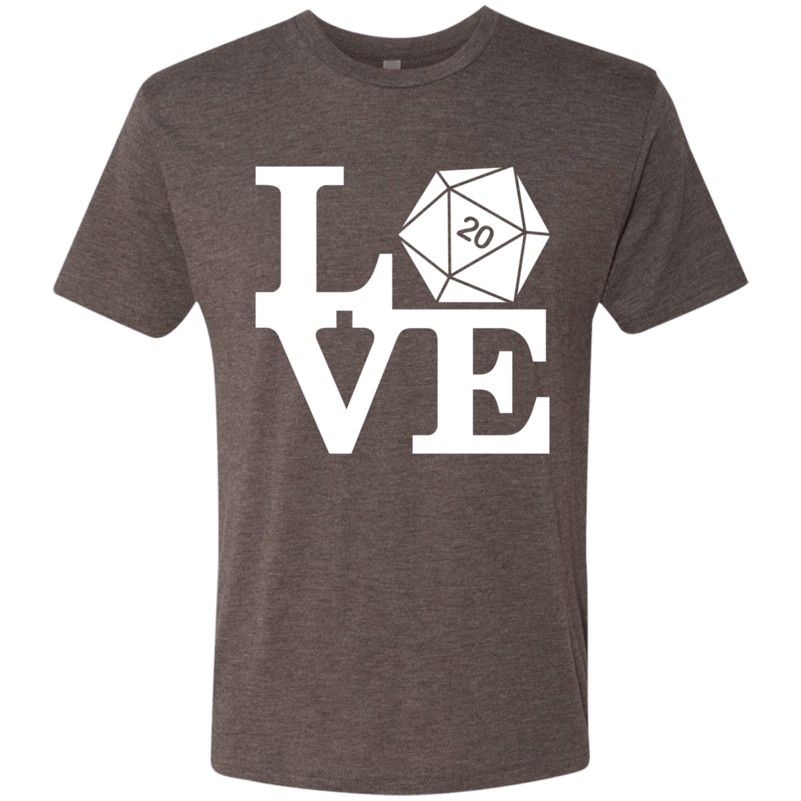 T-Shirts Macchiato / Small Love D20 Men's Triblend T-Shirt