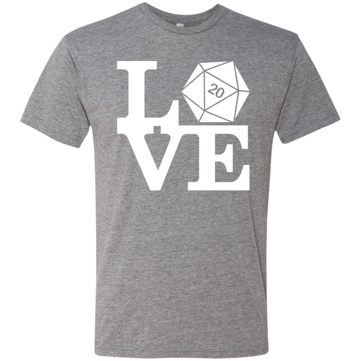 T-Shirts Premium Heather / Small Love D20 Men's Triblend T-Shirt