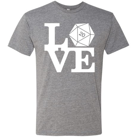 T-Shirts Premium Heather / Small Love D20 Men's Triblend T-Shirt
