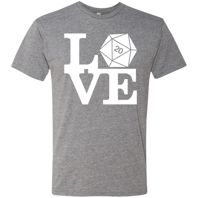 T-Shirts Premium Heather / Small Love D20 Men's Triblend T-Shirt