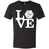 T-Shirts Vintage Black / Small Love D20 Men's Triblend T-Shirt