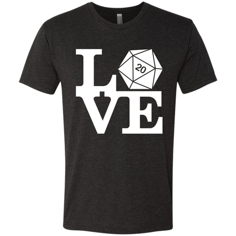 T-Shirts Vintage Black / Small Love D20 Men's Triblend T-Shirt